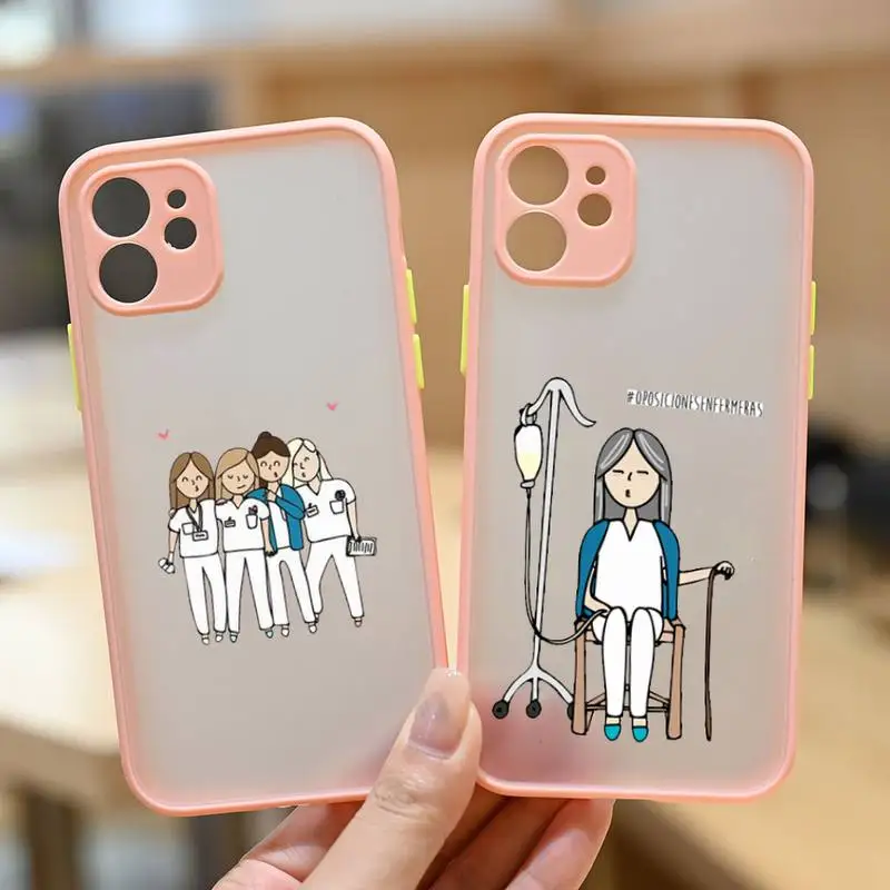 Doctor nurse medicine cartoon Phone Case matte transparent For iphone 7 8 11 12 13 plus mini x xs xr pro max cover
Doctor nurse medicine cartoon Phone Case matte transparent For iphone 7 8 11 12 13 plus mini x xs xr pro max cover