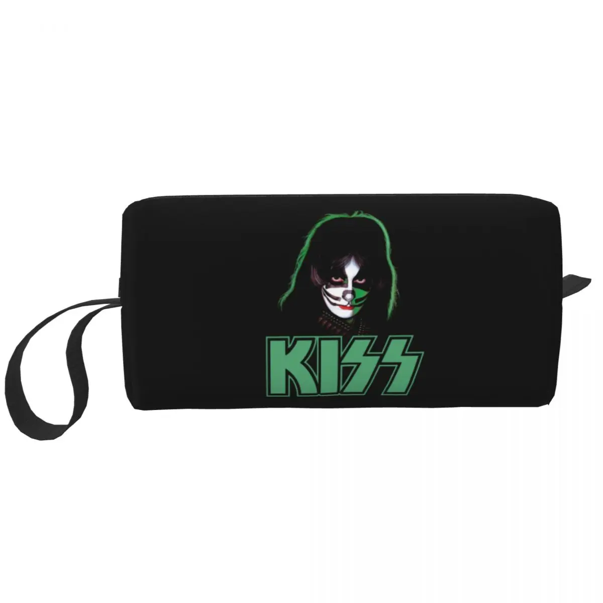 Сумка для косметики Kiss Band Catman Rock Peter Criss, большая косметичка для мужчин и женщин, сумки для туалетных принадлежностей, сумка для хранения
Сумка для косметики Kiss Band Catman Rock Peter Criss, большая косметичка для мужчин и женщин, сумки для туалетных принадлежностей, сумка для хранения