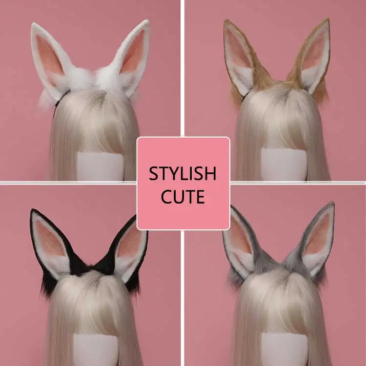 Lolita handmade COS handmade plush rabbit ears Lolita animal headwear DIY Lolita hair accessories cosplay rabbit ears headband
Lolita handmade COS handmade plush rabbit ears Lolita animal headwear DIY Lolita hair accessories cosplay rabbit ears headband