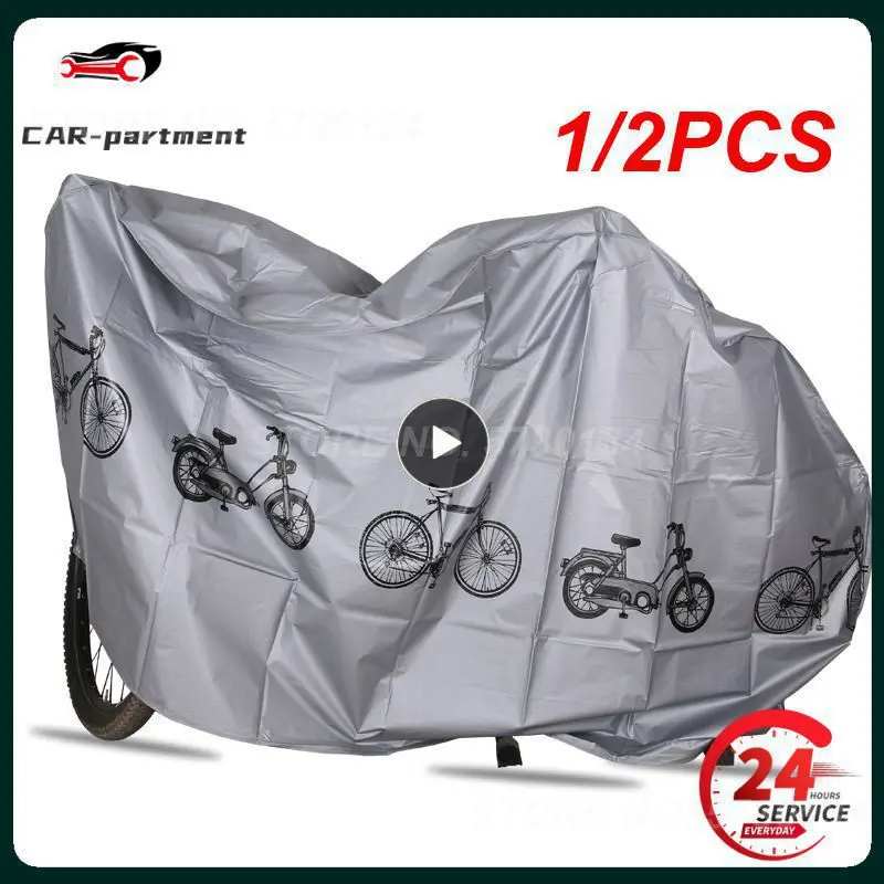 1/2PCS Durable Waterproof Bike Cover Outdoor UV Guardian MTB Bike Case For Prevent Rain Bike Cover
1/2PCS Durable Waterproof Bike Cover Outdoor UV Guardian MTB Bike Case For Prevent Rain Bike Cover