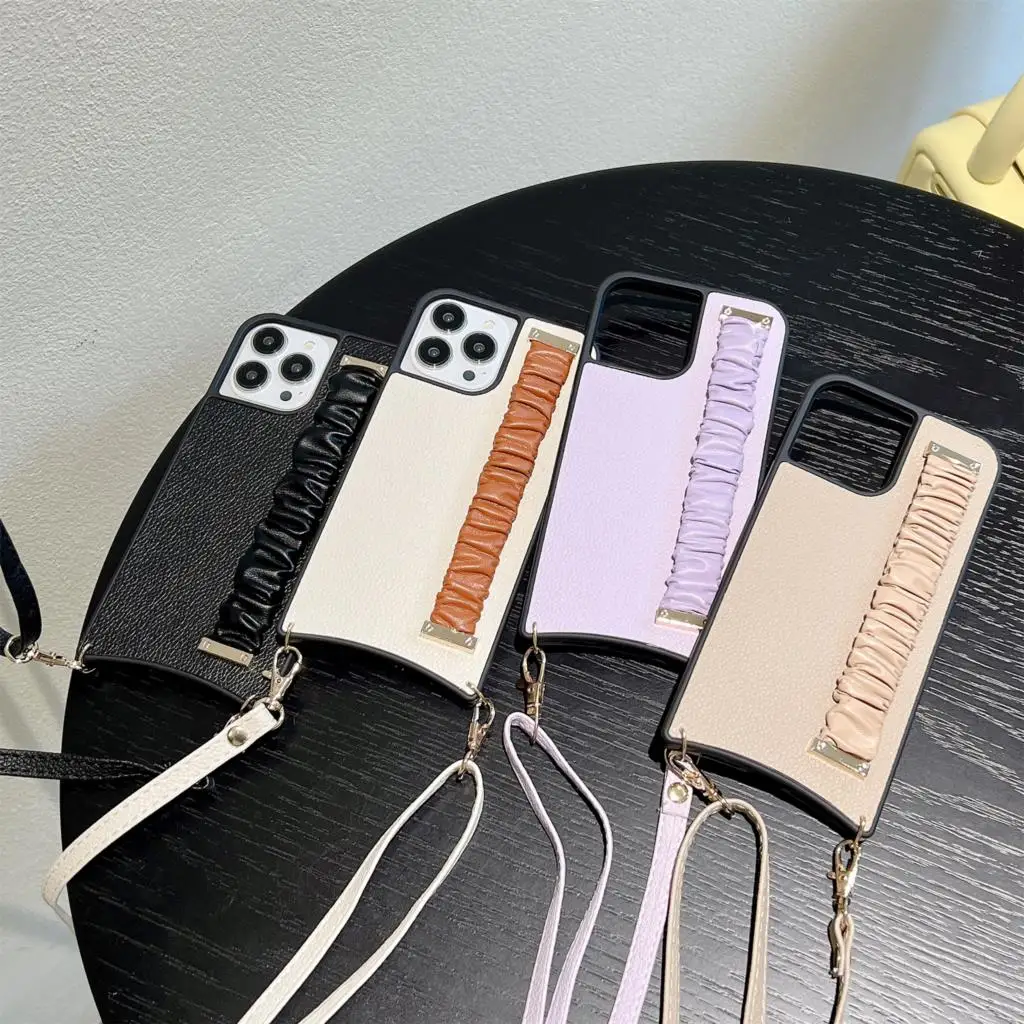 Luxury Crossbody Necklace Leather Lanyard Fish Tail Shape Wristband Case for iphone 14 Pro 12 13 11 Pro Max Korean Strap cover
Luxury Crossbody Necklace Leather Lanyard Fish Tail Shape Wristband Case for iphone 14 Pro 12 13 11 Pro Max Korean Strap cover