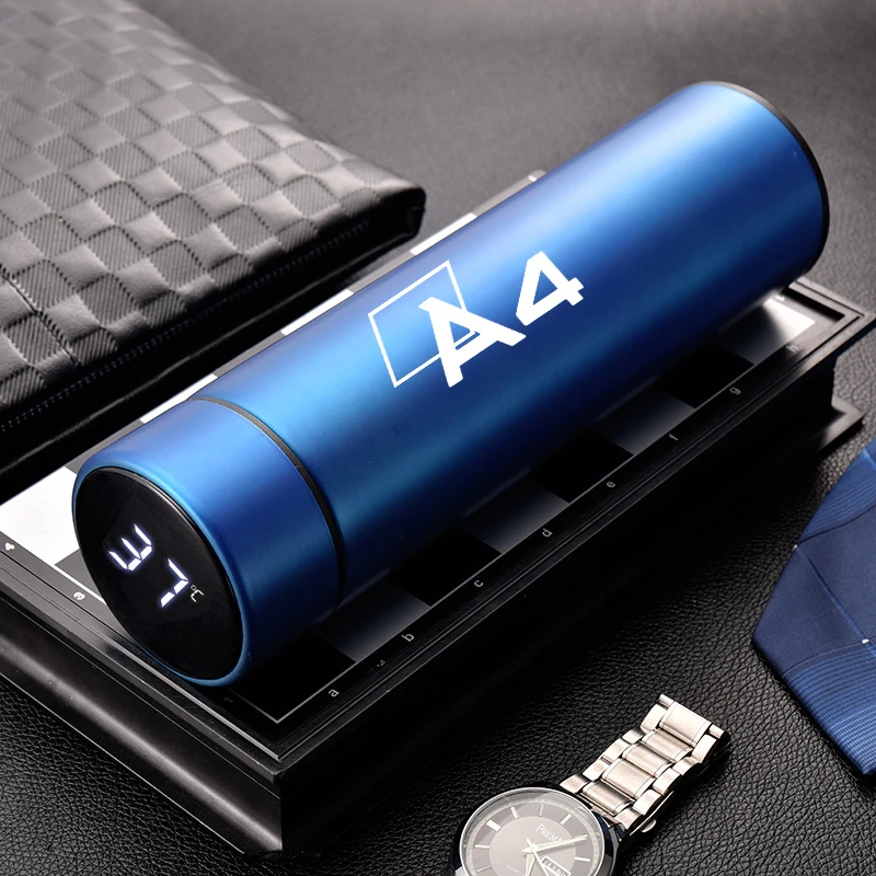 For Audi A4 Intelligent Digital Thermos Water Cup Touch Display Temperature Stainless Steel Creative Thermoses Coffee Mug Gifts
For Audi A4 Intelligent Digital Thermos Water Cup Touch Display Temperature Stainless Steel Creative Thermoses Coffee Mug Gifts