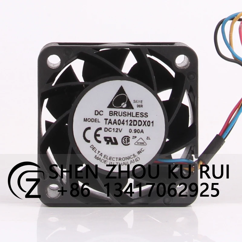 TAA0412DDX01 Case Cooling Fan for DELTA 24V 48V DC12V 0.90A EC AC 40X40X20MM 4020 4CM 4-wire PWM Super Violence Heat Dissipation
TAA0412DDX01 Case Cooling Fan for DELTA 24V 48V DC12V 0.90A EC AC 40X40X20MM 4020 4CM 4-wire PWM Super Violence Heat Dissipation
