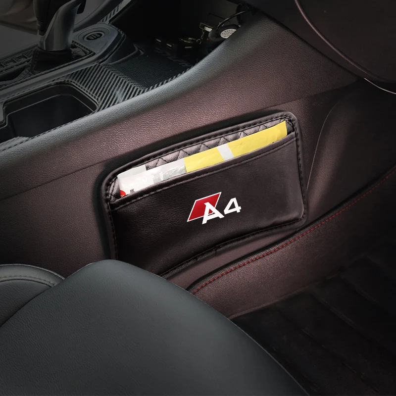 Stowing Tidying Leather Car Storage Net Bag Automotive Pocket Multi-use Car Seat Back Organizer For Audi A4 b8 A4 b6 Accessories
Stowing Tidying Leather Car Storage Net Bag Automotive Pocket Multi-use Car Seat Back Organizer For Audi A4 b8 A4 b6 Accessories