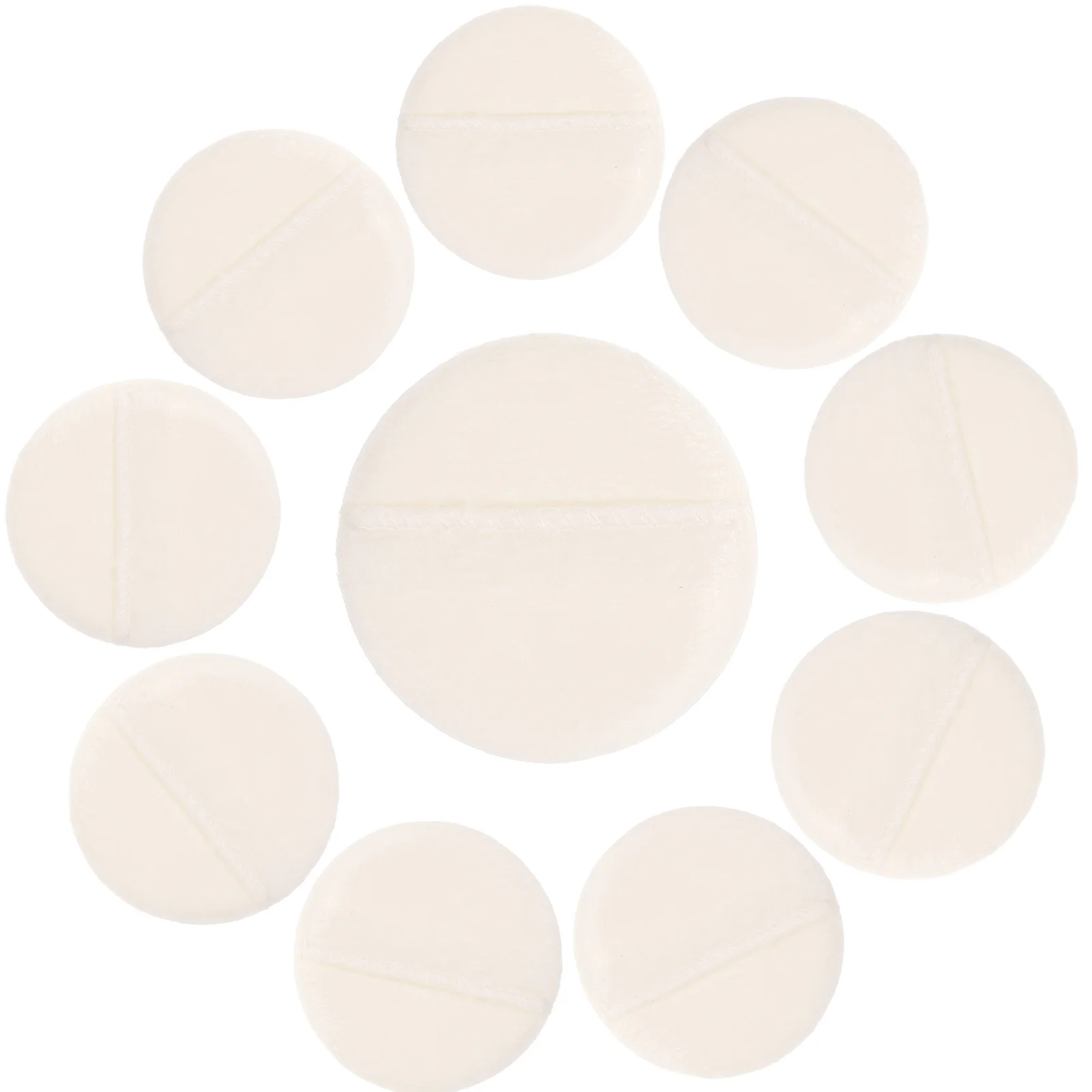 12 Pcs Powder Puffss Face Beauty Makeup Applicator Body Foundation White Velvet Baby 
12 Pcs Powder Puffss Face Beauty Makeup Applicator Body Foundation White Velvet Baby