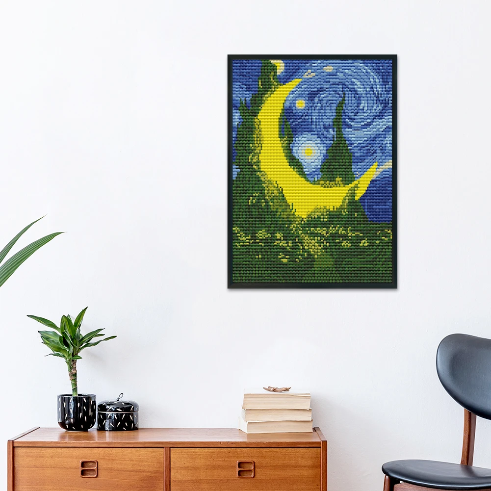 11CT Needlework Landscape Patterns Handcrafts Cross Stitch Kits Stamped Embroidery Canvas Sets for Wall Decoration
11CT Needlework Landscape Patterns Handcrafts Cross Stitch Kits Stamped Embroidery Canvas Sets for Wall Decoration