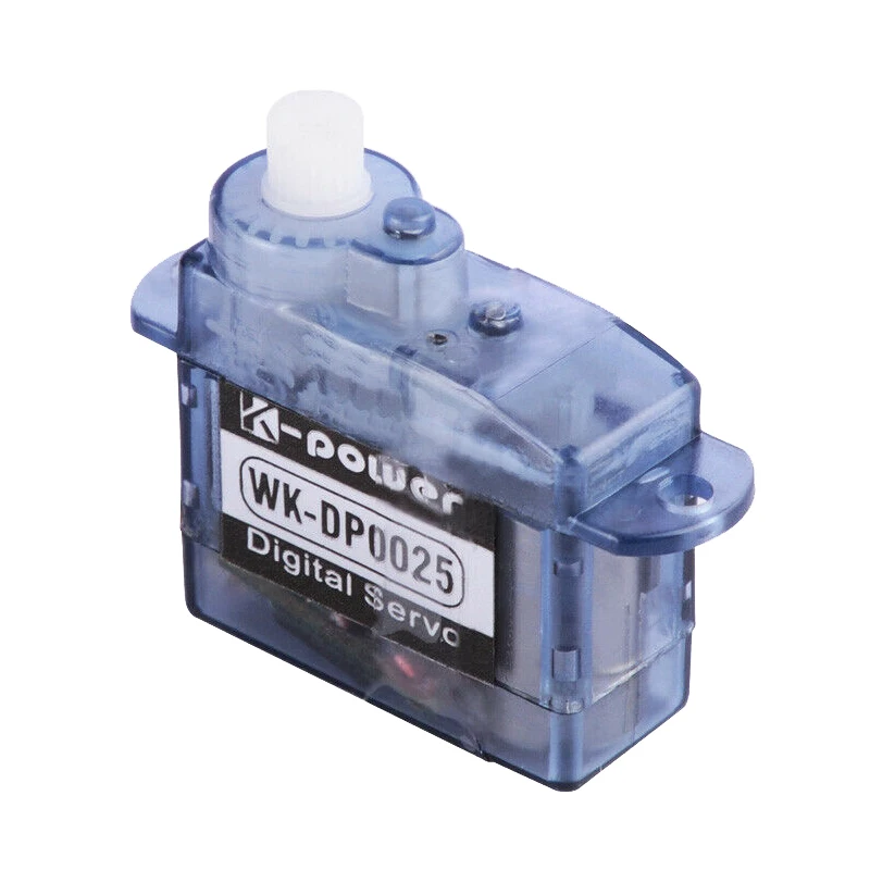 K-power DP0025 2.5G/0.8KG/0.05S High Speed Coreless Motor Micro/Mini Digital Servo for RC Airplane
K-power DP0025 2.5G/0.8KG/0.05S High Speed Coreless Motor Micro/Mini Digital Servo for RC Airplane