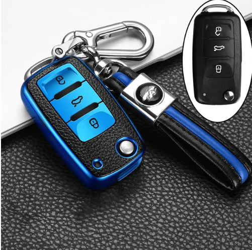 PU+TPU Car Key Case for VW Volkswagen Polo Passat Golf Maggiolino Arteon Fox GLI Gol Skoda SEAT Ibiza Remote Keychain Cover
PU+TPU Car Key Case for VW Volkswagen Polo Passat Golf Maggiolino Arteon Fox GLI Gol Skoda SEAT Ibiza Remote Keychain Cover