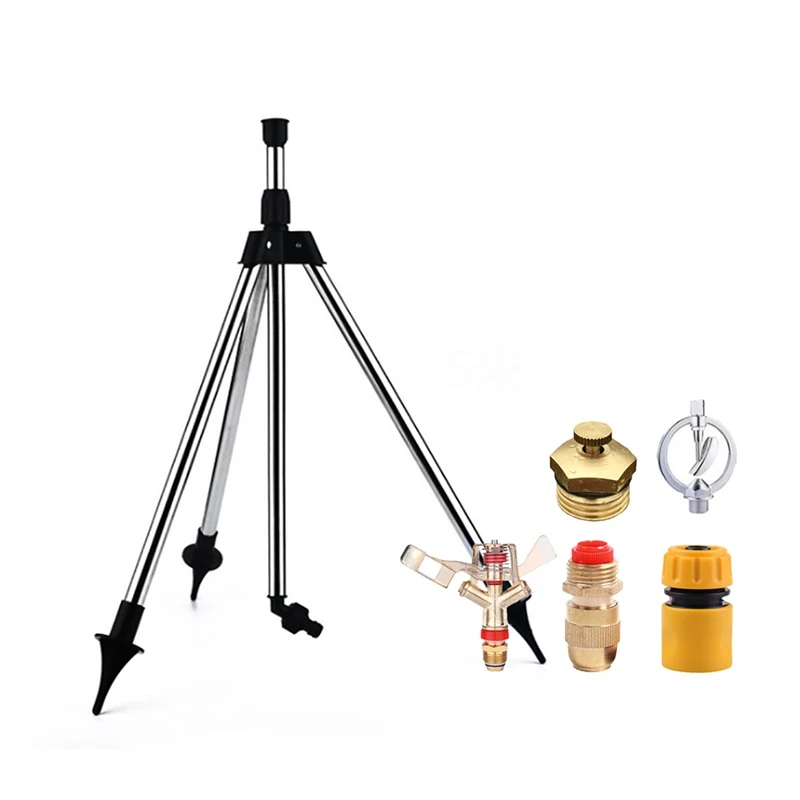 1 Set Rotating Tripod Sprinkler Lawn Garden Sprinklers Fit For Garden Irrigation, Yard
1 Set Rotating Tripod Sprinkler Lawn Garden Sprinklers Fit For Garden Irrigation, Yard