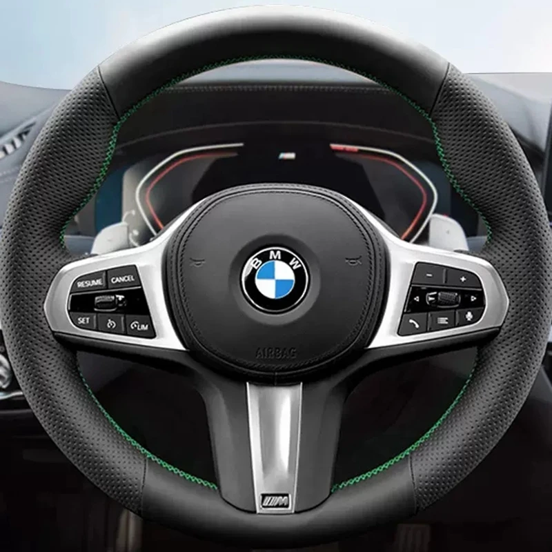 Для BMW M Sport G30 G31 G32 G20 G21 G14 G15 G16 X3 G01 X4 G02 X5 G05 ручная работа черный чехол из натуральной кожи на руль
Для BMW M Sport G30 G31 G32 G20 G21 G14 G15 G16 X3 G01 X4 G02 X5 G05 ручная работа черный чехол из натуральной кожи на руль