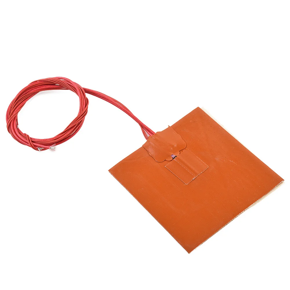 24V 60W Silicone Heater Pad Heating Pad Square Rubber Heat Mat For Printer Heated Bed Warming Accessories 100x100mm
24V 60W Silicone Heater Pad Heating Pad Square Rubber Heat Mat For Printer Heated Bed Warming Accessories 100x100mm