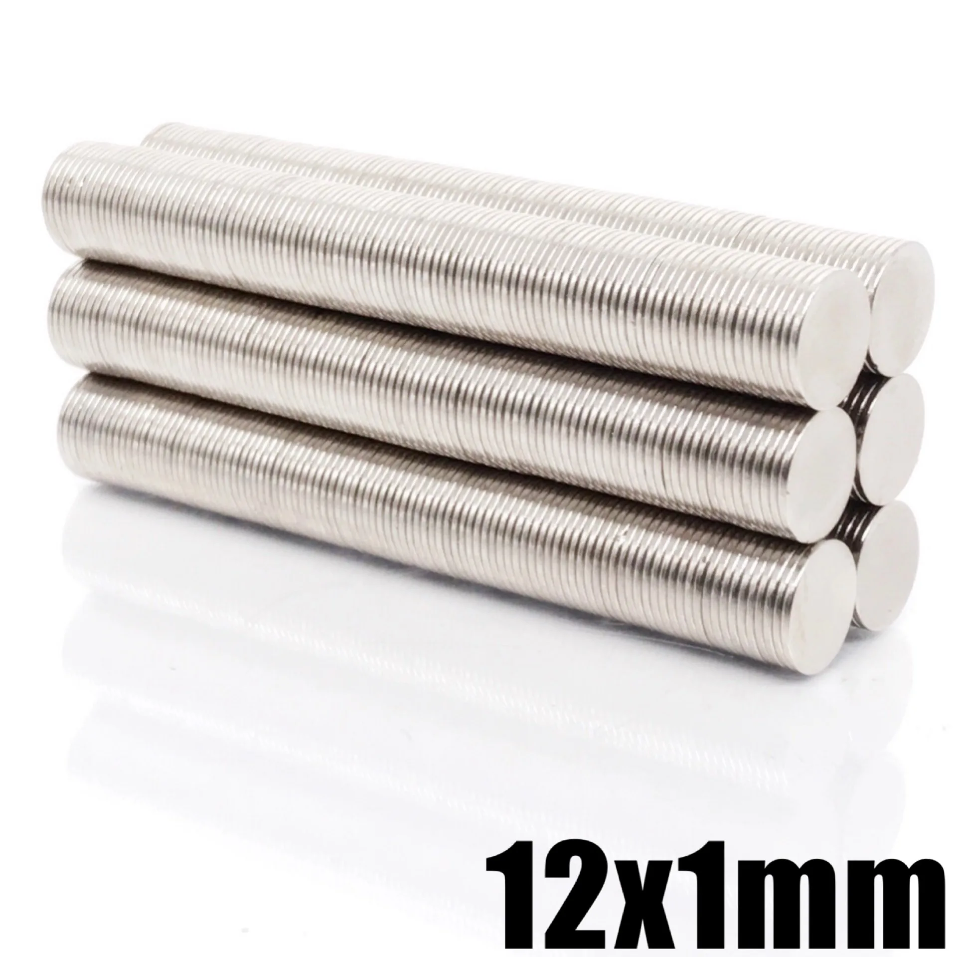 

20~500pcs 12x1 Thin Circular Powerful Magnets 12mmx1mm Neodymium Disc Magnet 12x1mm Permanent NdFeB Magnets 12*1 Small Magnet