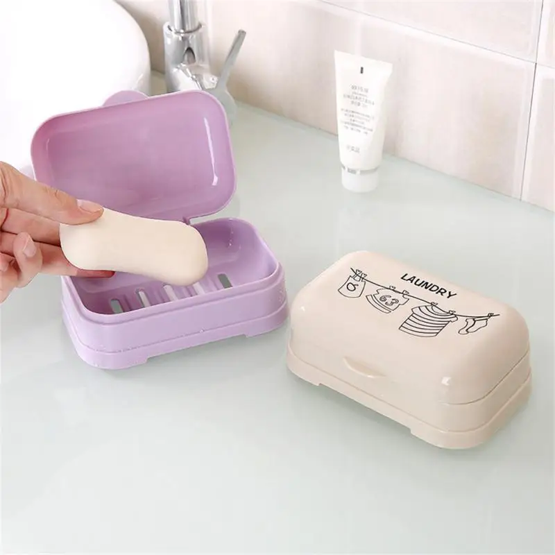 Bathroom Shelf Storage Box Odorless Portable Water Proof Storage Save Space Siamese With Cover Fast Drain Soap Box Household 
Bathroom Shelf Storage Box Odorless Portable Water Proof Storage Save Space Siamese With Cover Fast Drain Soap Box Household