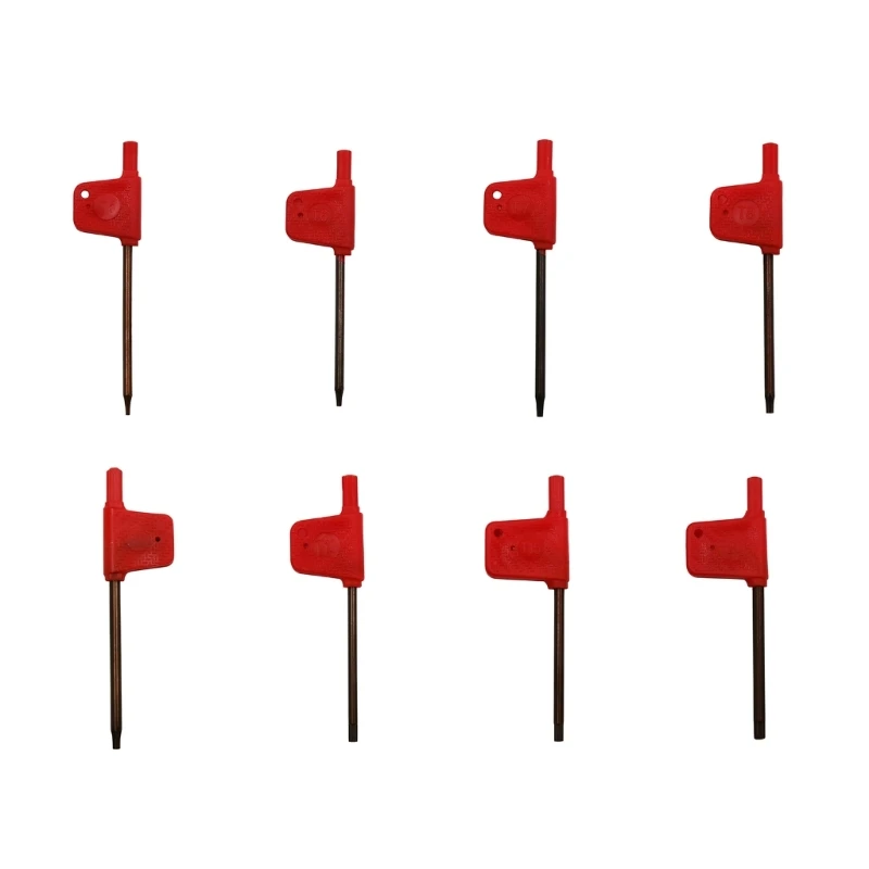 High Strength Torsion Force Red Flag Wrench Standard Torx CNC-Tool Holder Torx Screw Wrench Multifunctional Carbon Steel
High Strength Torsion Force Red Flag Wrench Standard Torx CNC-Tool Holder Torx Screw Wrench Multifunctional Carbon Steel