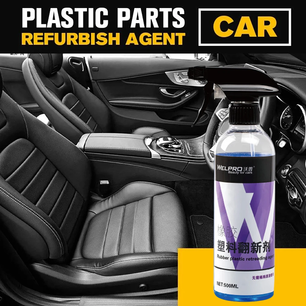New Auto Plastic Refurbish Liquid 500ML Car Retreading Cleaning Agent Car Paints Care Polish Nano Waterproof Gloss Seal Coating
New Auto Plastic Refurbish Liquid 500ML Car Retreading Cleaning Agent Car Paints Care Polish Nano Waterproof Gloss Seal Coating
