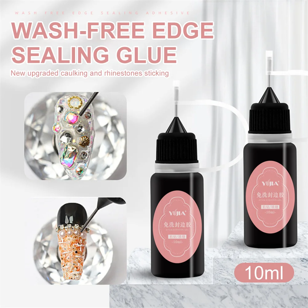 10ml Adhesive Nail Glue Nail Edge Sealing Glue No-Wash Fast Drying Seam Filling Gel Rhinestone Glue Nail Art Tool for Women
10ml Adhesive Nail Glue Nail Edge Sealing Glue No-Wash Fast Drying Seam Filling Gel Rhinestone Glue Nail Art Tool for Women