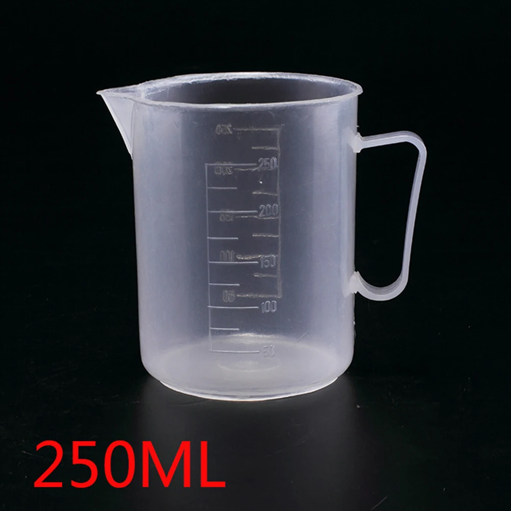 Plastic Measuring Jug Beaker Transparent Measuring Cup Chemical Resistant Tip Mouth Jug Pour Spout With Handle Cup 250ML-5000ML
Plastic Measuring Jug Beaker Transparent Measuring Cup Chemical Resistant Tip Mouth Jug Pour Spout With Handle Cup 250ML-5000ML