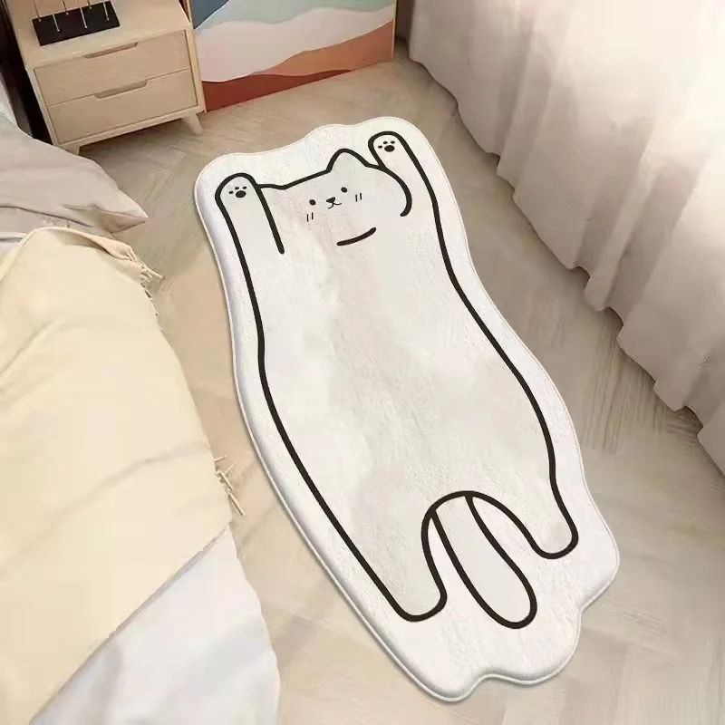 Cartoon Cat Rug Creative Sleepy Cat Carpet Cute Dog Plush Door Mat Soft Non-slip Animal Floor Mat for Living Room Home Decor
Cartoon Cat Rug Creative Sleepy Cat Carpet Cute Dog Plush Door Mat Soft Non-slip Animal Floor Mat for Living Room Home Decor