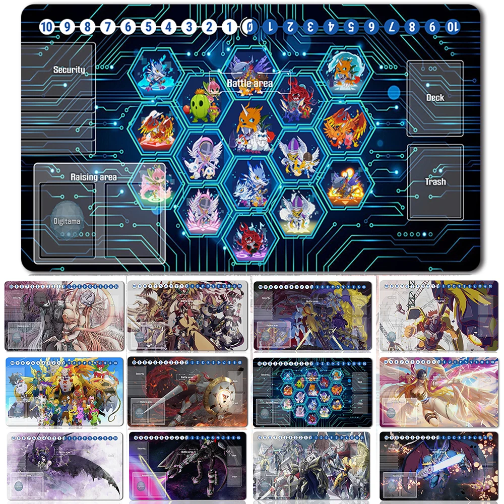 10785478 - Board Game DTCG Playmat Table Mat Size 60X35 cm Mousepad Play Mats Compatible for Digimon TCG CCG RPG
10785478 - Board Game DTCG Playmat Table Mat Size 60X35 cm Mousepad Play Mats Compatible for Digimon TCG CCG RPG