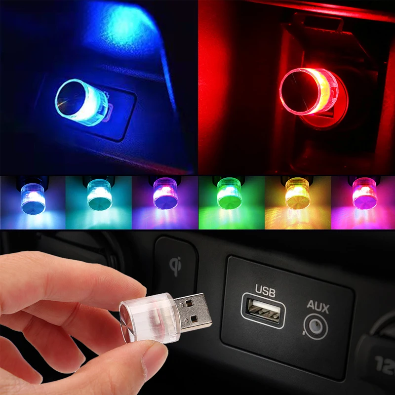 5V Mini USB Light LED Car Ambient Light Decorative Lamp For Party Ambient Modeling Automotive PortablePlug Play Auto Interior
5V Mini USB Light LED Car Ambient Light Decorative Lamp For Party Ambient Modeling Automotive PortablePlug Play Auto Interior