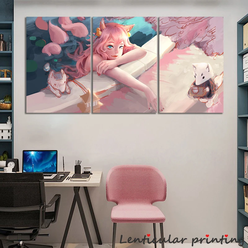 Картина на холсте «Лига Легенд», 5/3 шт., без рамки 
Картина на холсте «Лига Легенд», 5/3 шт., без рамки