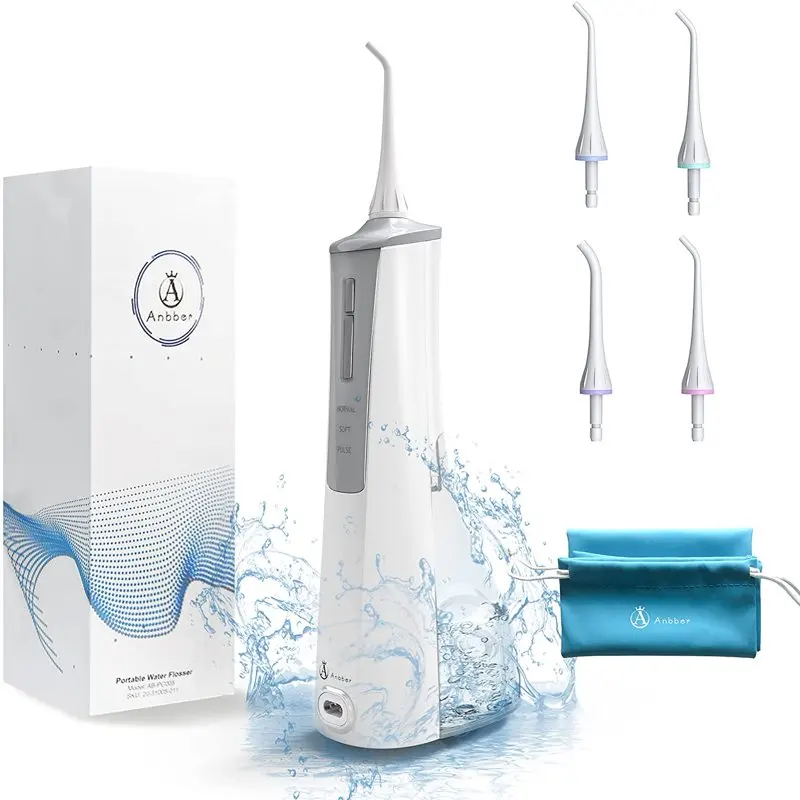Water Flosser Teeth Cleaner, IPX7 Waterproof USB Rechargeable Dental Irrigator for Travel & Home
Water Flosser Teeth Cleaner, IPX7 Waterproof USB Rechargeable Dental Irrigator for Travel & Home