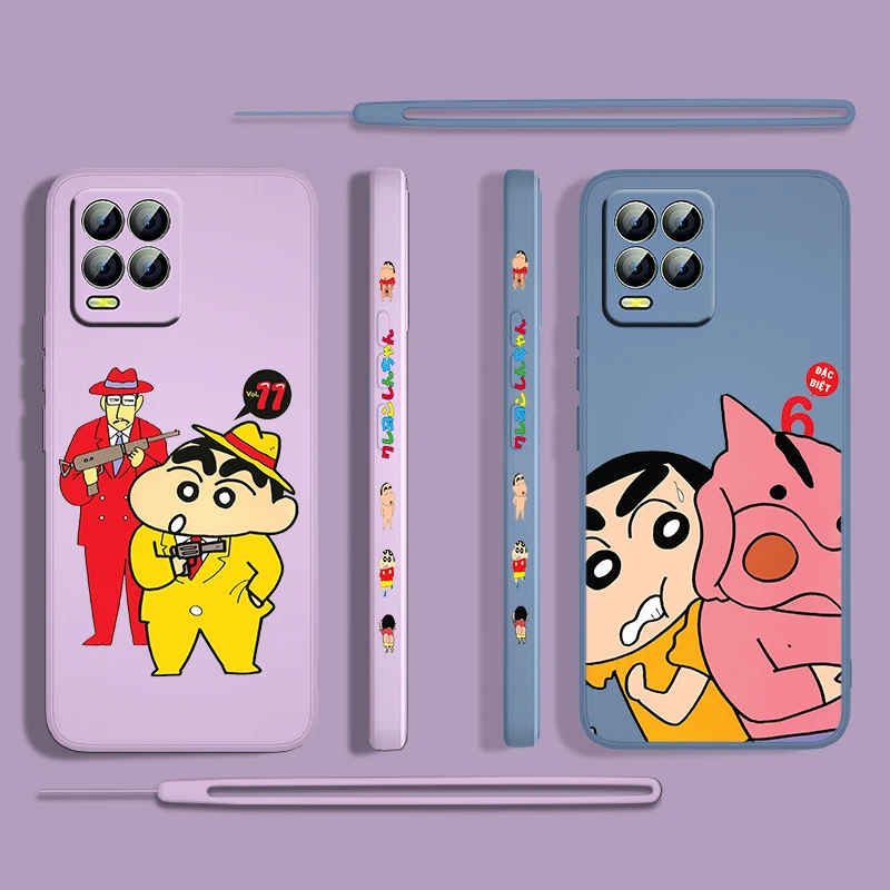 Anime Cute Crayon Shinchan For OPPO Realme 50i 50A 9i 8 Pro Find X3 Lite GT Master A9 2020 Liquid Left Rope Phone Case Cover
Anime Cute Crayon Shinchan For OPPO Realme 50i 50A 9i 8 Pro Find X3 Lite GT Master A9 2020 Liquid Left Rope Phone Case Cover