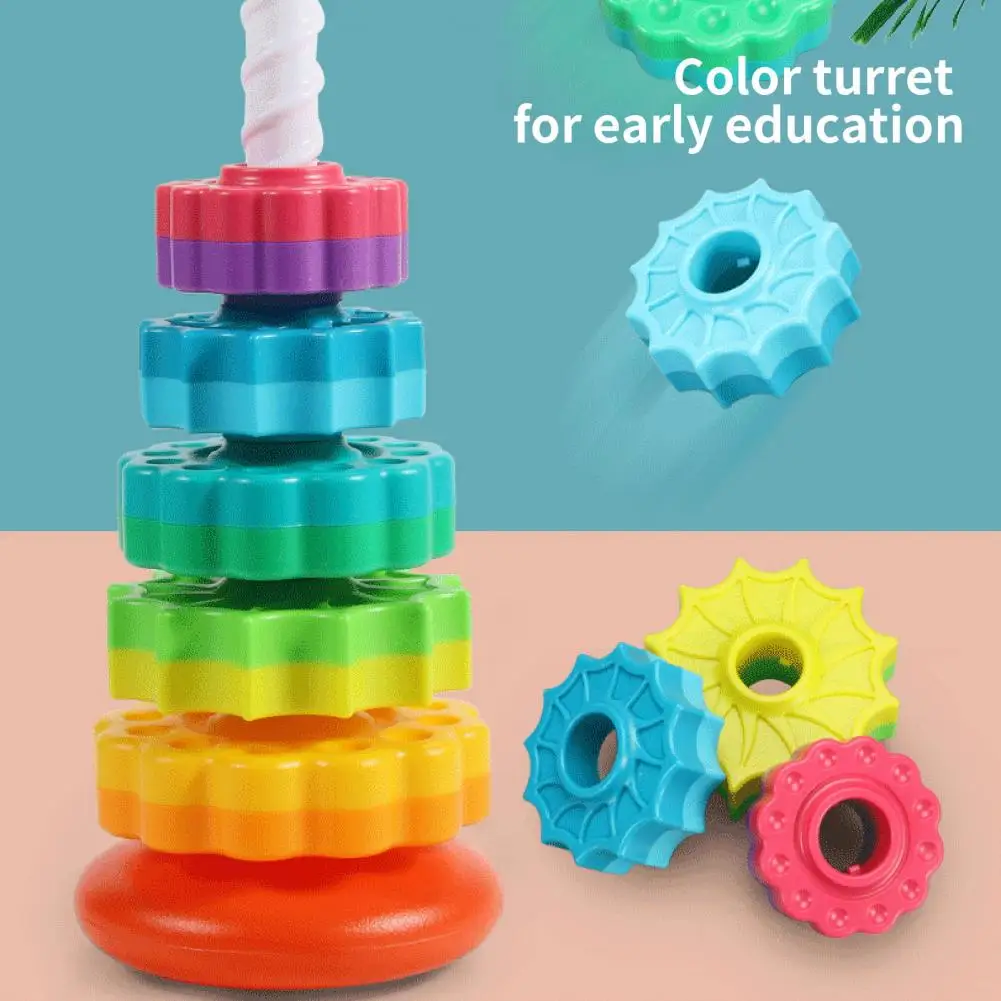 1 Set Interesting Columns Ring Baby Toys Rainbow Toys Logical Thinking Cognition Ability
1 Set Interesting Columns Ring Baby Toys Rainbow Toys Logical Thinking Cognition Ability