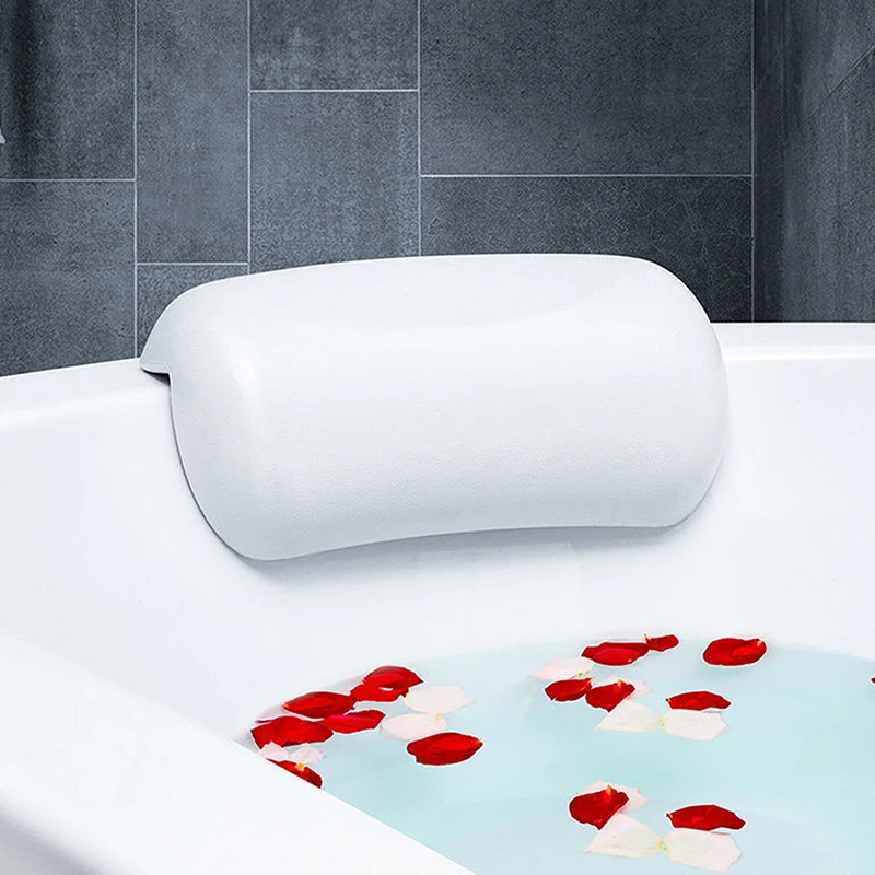 SPA Bath Pillow Non-slip Bathtub Headrest Soft Waterproof Bath Pillows with Suction Cups Easy To Clean Bathroom Accessories
SPA Bath Pillow Non-slip Bathtub Headrest Soft Waterproof Bath Pillows with Suction Cups Easy To Clean Bathroom Accessories