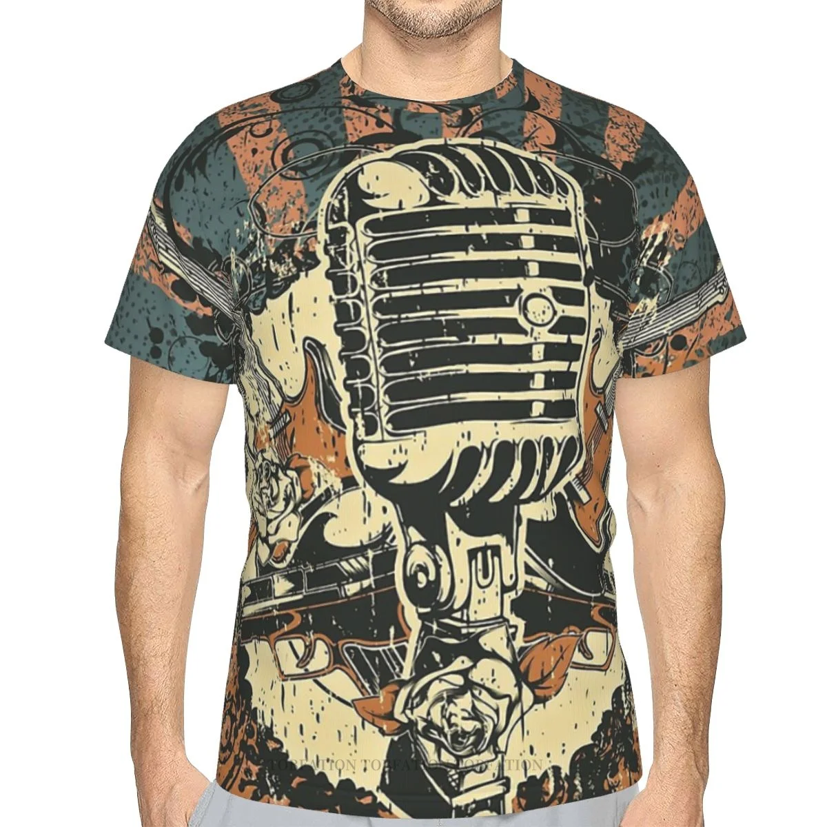 Live Music 3D Printed T Shirt For Man Rock N Roll Unisex Polyester Loose Fitness Tops Hip Hop Beach Male Tees
Live Music 3D Printed T Shirt For Man Rock N Roll Unisex Polyester Loose Fitness Tops Hip Hop Beach Male Tees