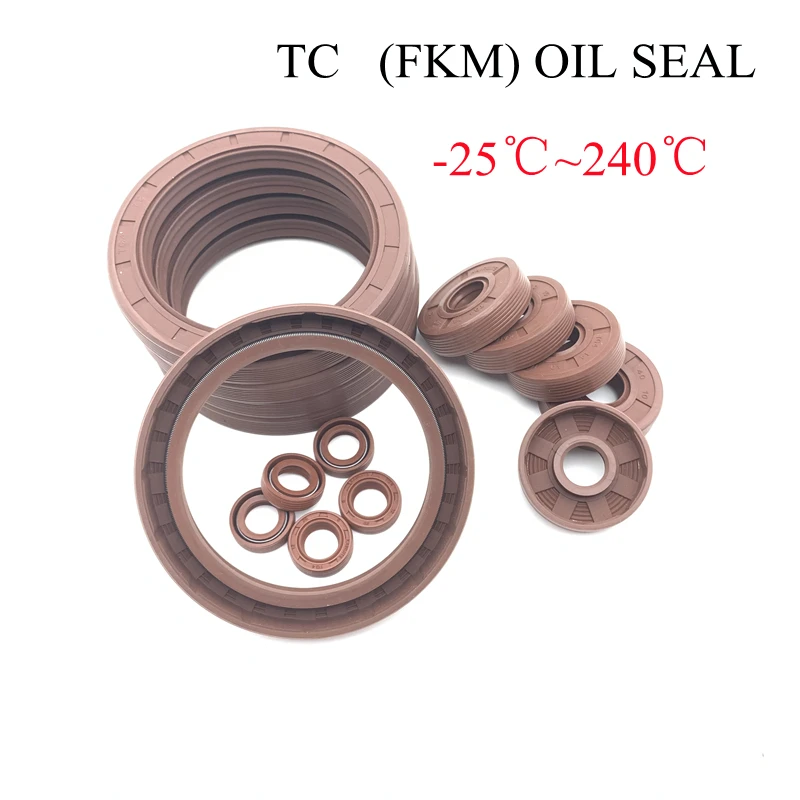 FKM Framework Oil Seal ID 25mm OD 32~62mm Thickness 5~12mm Fluorine Rubber Gasket Cover Double Lip with Spring for Bearing Shaft
FKM Framework Oil Seal ID 25mm OD 32~62mm Thickness 5~12mm Fluorine Rubber Gasket Cover Double Lip with Spring for Bearing Shaft