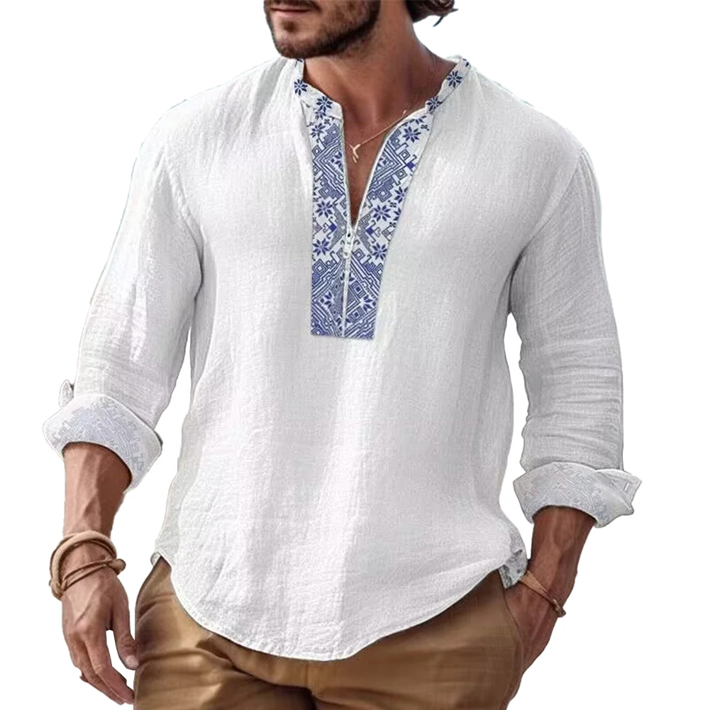 Affordable Brand New Durable And Practical Shirt For Men Long Sleeve Loose Mens Beach Parties Tee Blouse Casual
Affordable Brand New Durable And Practical Shirt For Men Long Sleeve Loose Mens Beach Parties Tee Blouse Casual