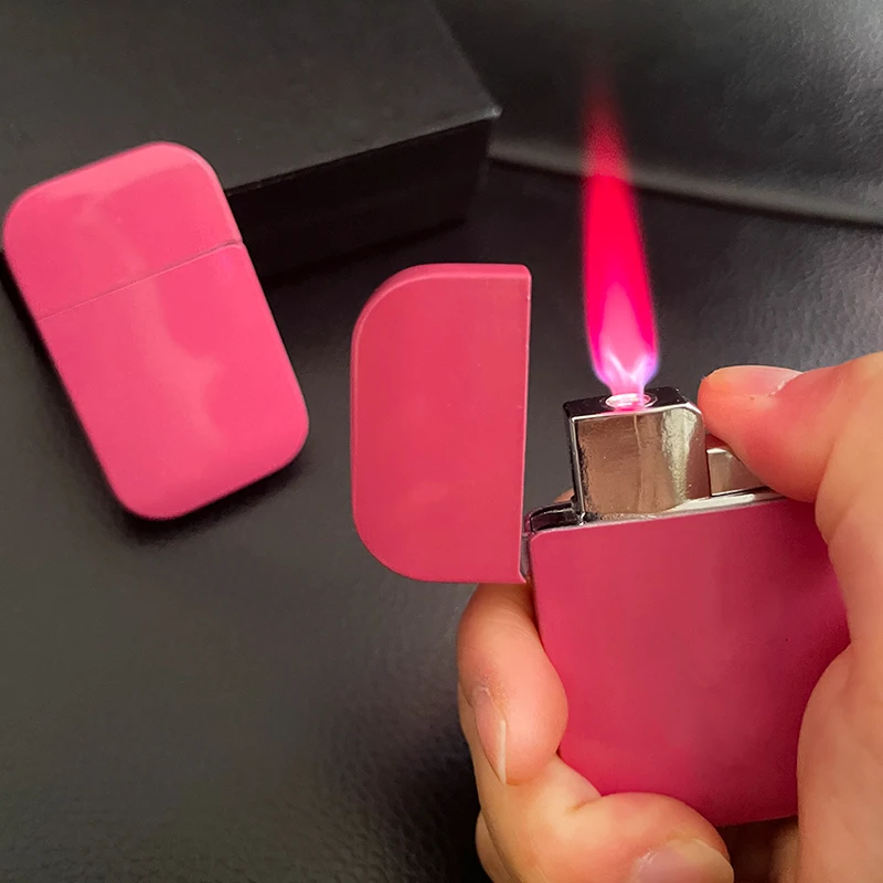 2022 New Cute Lady Exquisite Cat Pink Flame Cartoon Butane Gas Lighter Metal Shiny Mini Windproof Electronic Lighter Girl Gift
2022 New Cute Lady Exquisite Cat Pink Flame Cartoon Butane Gas Lighter Metal Shiny Mini Windproof Electronic Lighter Girl Gift
