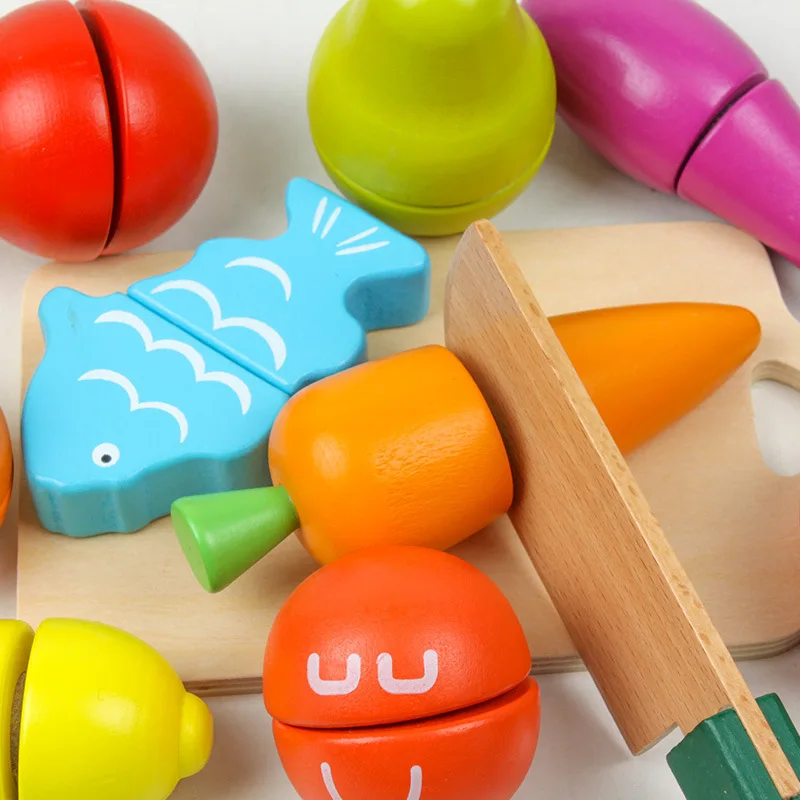 Children's Educational Play House Barrel Wooden Cutting Fun Toys Simulation of Fruits and Vegetables Cut To See The Table Games
Children's Educational Play House Barrel Wooden Cutting Fun Toys Simulation of Fruits and Vegetables Cut To See The Table Games
