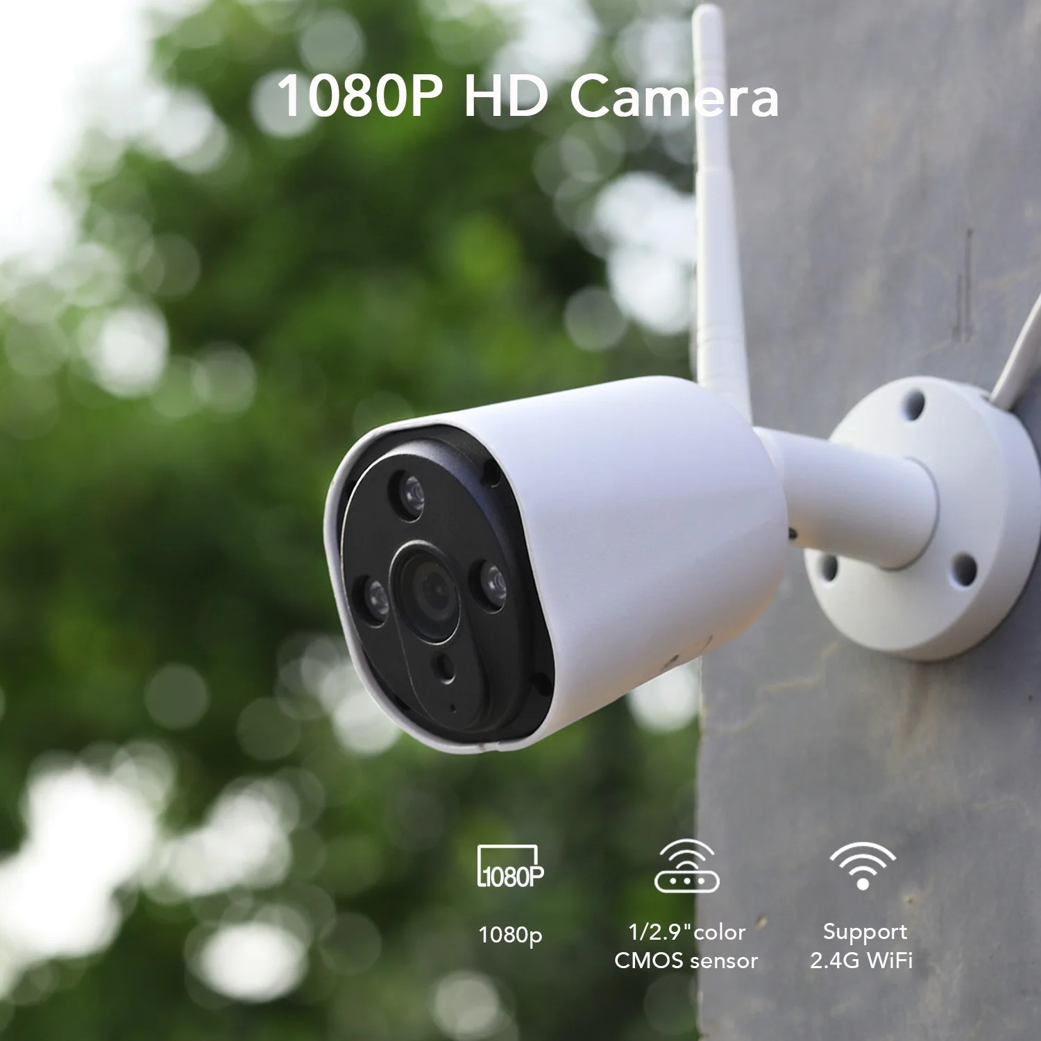 ieGeek Outdoor 1080P Security Protection IP66 Waterproof Surveilance IP Camera ,30m Night Vision,Two Way Audio,Motion Detection
ieGeek Outdoor 1080P Security Protection IP66 Waterproof Surveilance IP Camera ,30m Night Vision,Two Way Audio,Motion Detection