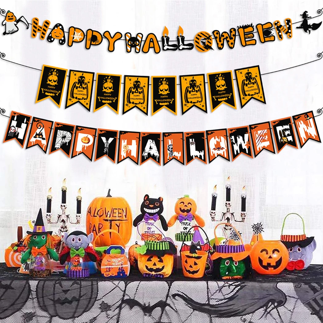 3Pcs Halloween Party Holiday Party Supplies Halloween Pumpkin Witch Spider For DIY Halloween Decor Hanging Banner Horror Props
3Pcs Halloween Party Holiday Party Supplies Halloween Pumpkin Witch Spider For DIY Halloween Decor Hanging Banner Horror Props