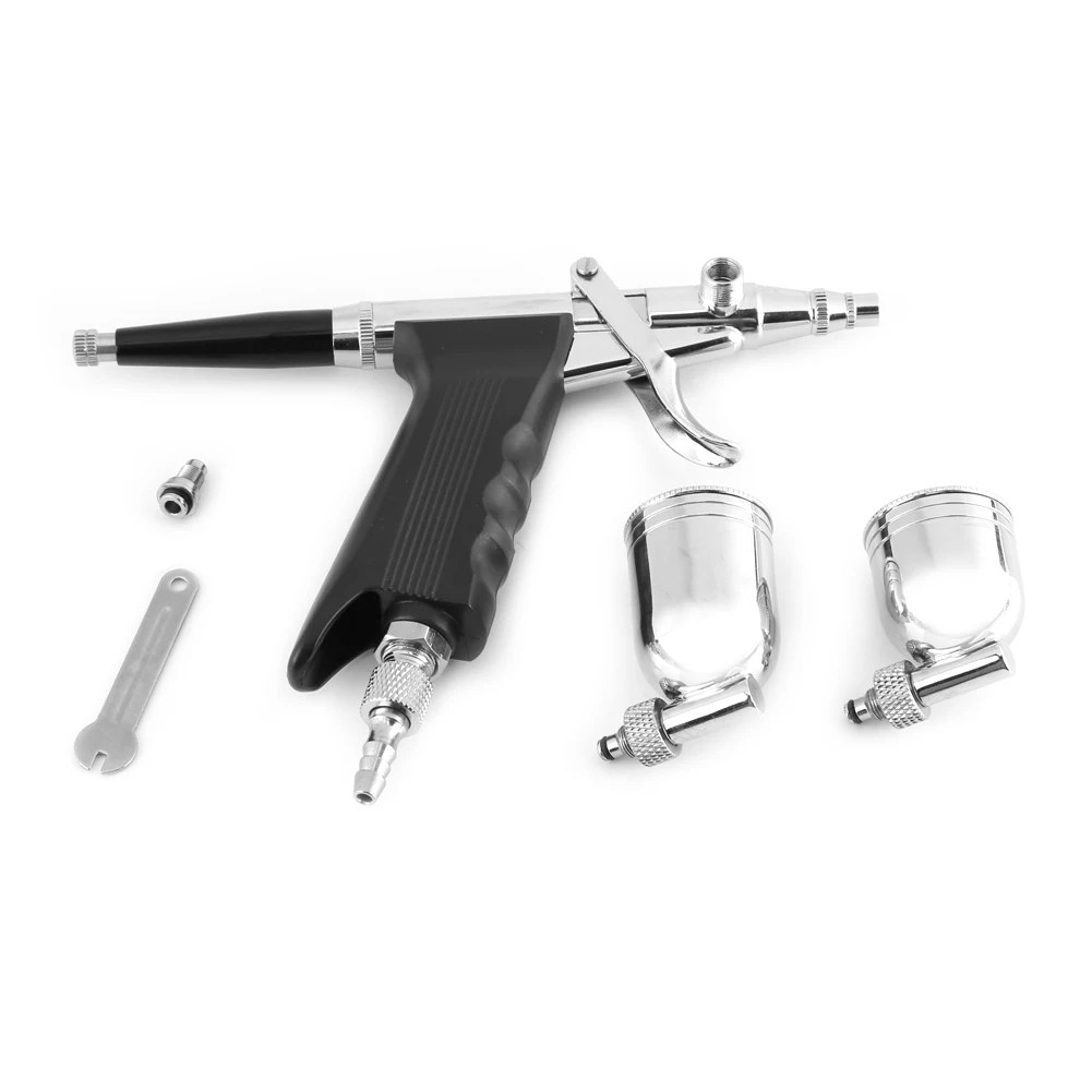 Multi-Purpose 2 Cups Side Feed Spray Gun Trigger Airbrush for Art Painting 166 feed feed feed
Multi-Purpose 2 Cups Side Feed Spray Gun Trigger Airbrush for Art Painting 166 feed feed feed