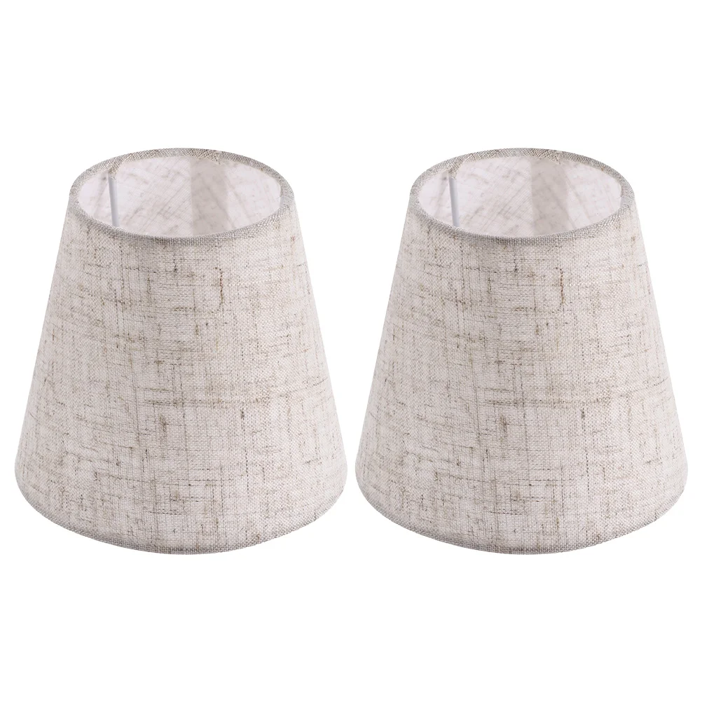 2 Pcs Fabric Lampshade Rustic Decor Cloth Shades Cover Ceiling Grace Chandelier Accessory
2 Pcs Fabric Lampshade Rustic Decor Cloth Shades Cover Ceiling Grace Chandelier Accessory