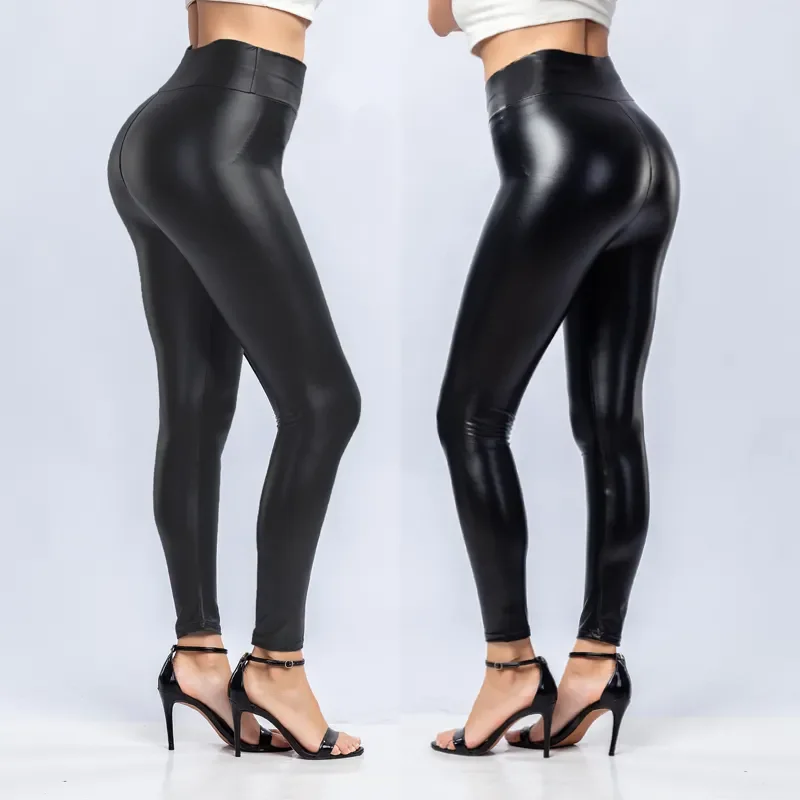 Leggings Women Sexy Night Club Hip Lifting PU Leather Leggings Casual Black Legging High Waist Leggings
Leggings Women Sexy Night Club Hip Lifting PU Leather Leggings Casual Black Legging High Waist Leggings