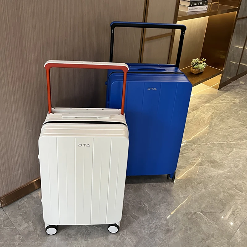 Japanese Brand Wide trolley suitcase New Year's new boarding travel rolling luggage 20/24 inch men women password suitcase bag
Japanese Brand Wide trolley suitcase New Year's new boarding travel rolling luggage 20/24 inch men women password suitcase bag