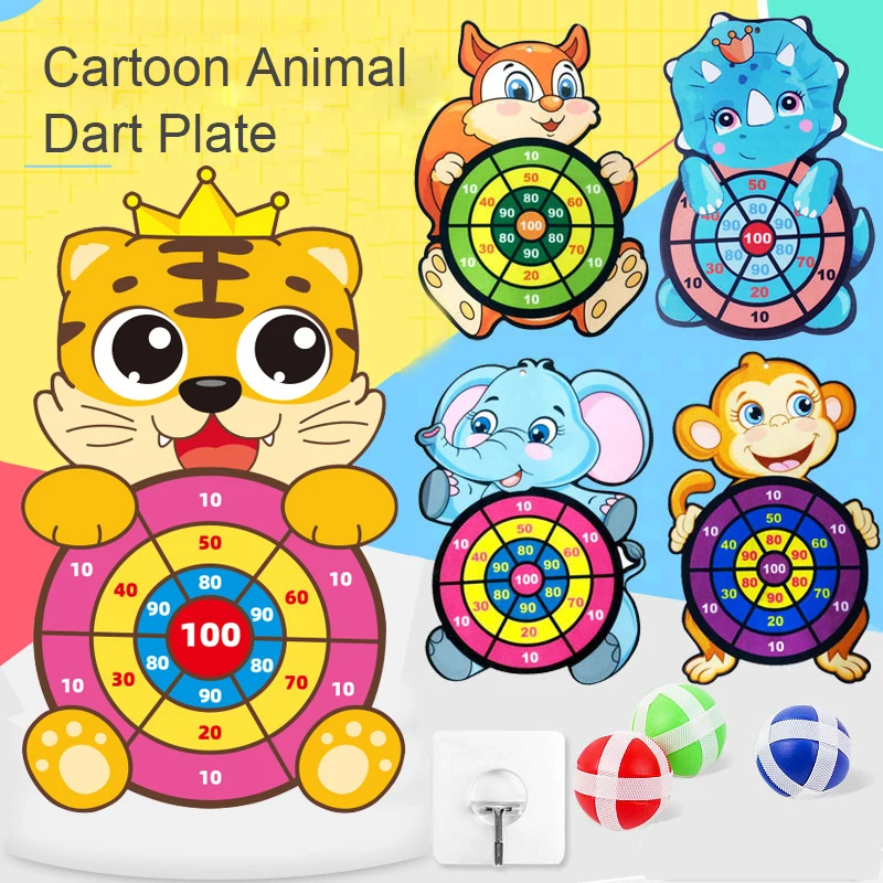 Indoor Sports Toys 3-6 Y Children Cartoon Animal Dart Board Sticky Ball Rabbit Family Interactive Educational Toy Gift
Indoor Sports Toys 3-6 Y Children Cartoon Animal Dart Board Sticky Ball Rabbit Family Interactive Educational Toy Gift