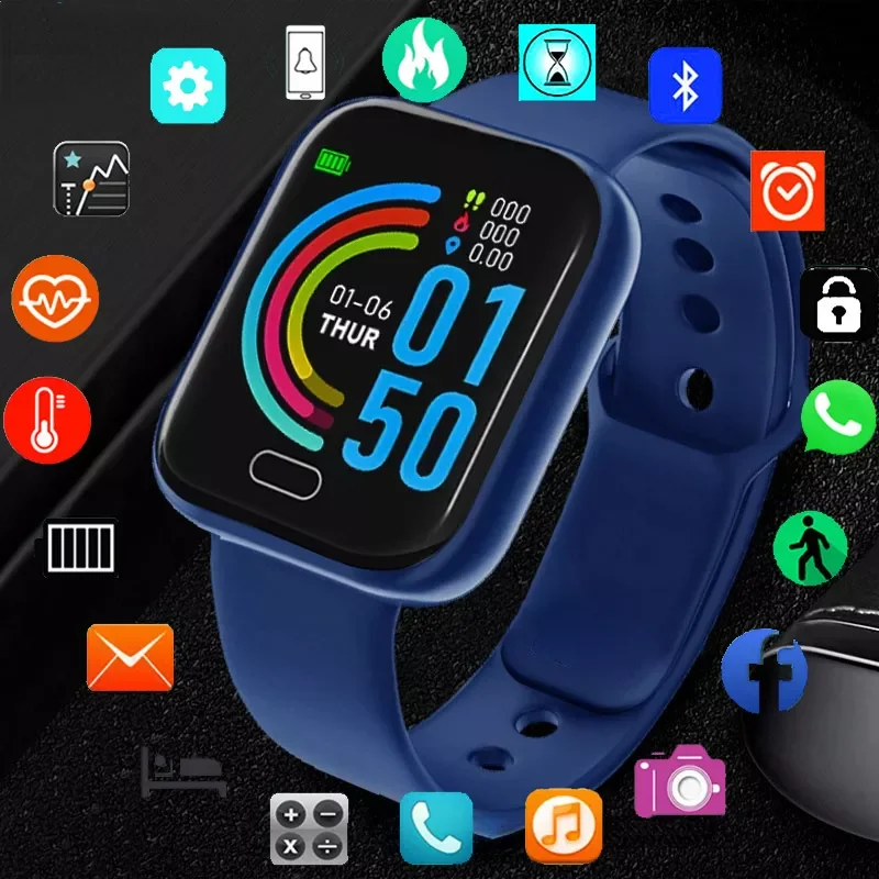 New bluetooth Women's Sport smart watch Man Heart Rate Blood Pressure Fitness Tracker Digital Watches for men women kids Clo
New bluetooth Women's Sport smart watch Man Heart Rate Blood Pressure Fitness Tracker Digital Watches for men women kids Clo