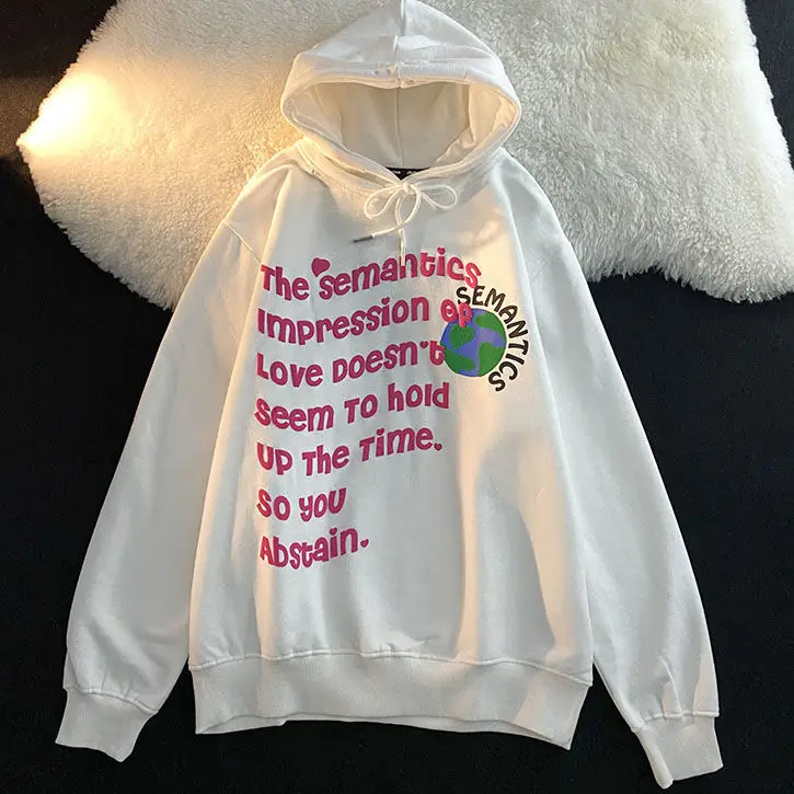 Толстовка с капюшоном для мужчин и женщин, в стиле Харадзюку
Толстовка с капюшоном для мужчин и женщин, в стиле Харадзюку