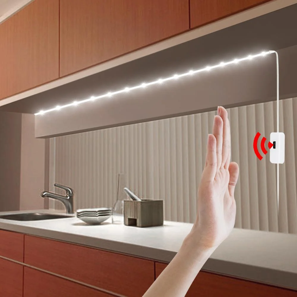 1- 5M DC 5V Motion Sensor Flexible LED Strips USB Kitchen Under Cabinet Lights Backlight TV Strip Hand Sweep Waving ON OFF
1- 5M DC 5V Motion Sensor Flexible LED Strips USB Kitchen Under Cabinet Lights Backlight TV Strip Hand Sweep Waving ON OFF