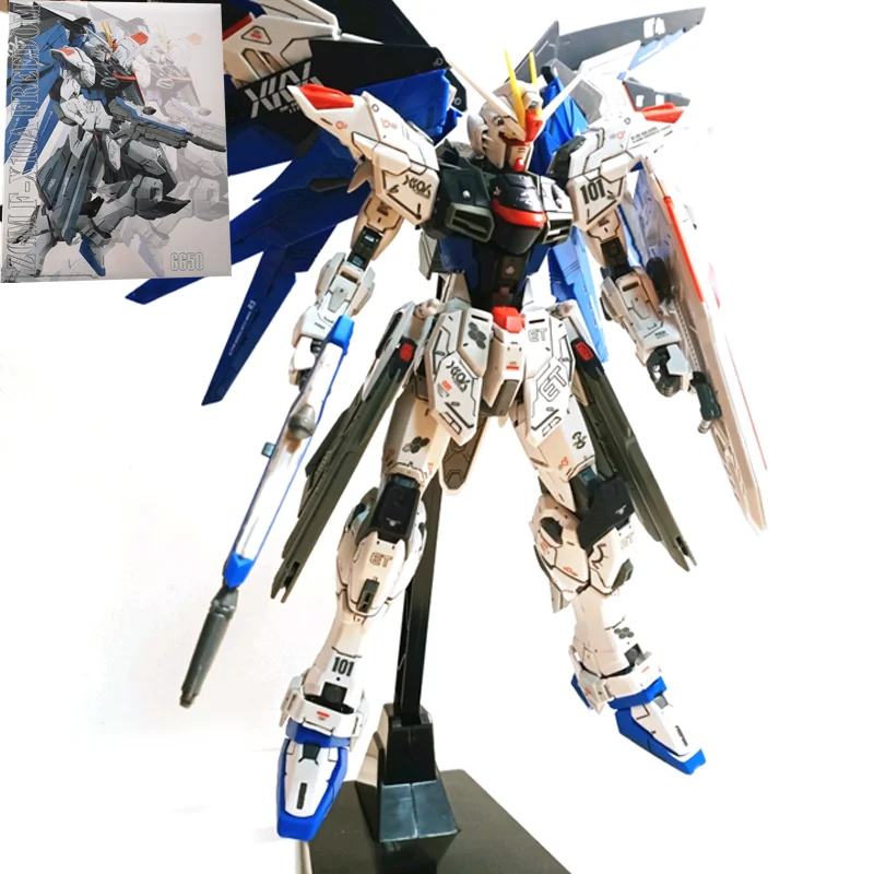 DABAN 6650 MG 1/100 Freedom Gundam ZGMF-X10A Action Figure Anime Figure Toy Assemble Model Kit Ornament Collection For Children
DABAN 6650 MG 1/100 Freedom Gundam ZGMF-X10A Action Figure Anime Figure Toy Assemble Model Kit Ornament Collection For Children