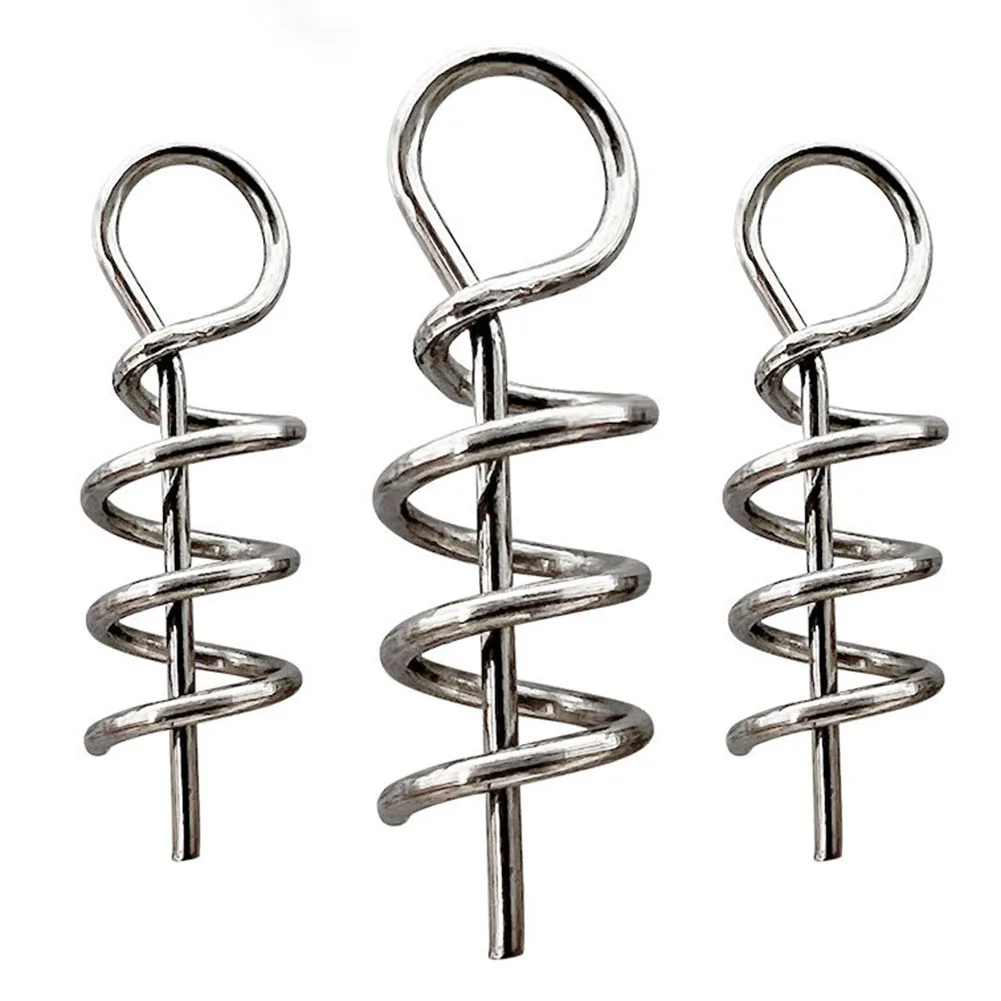 100PCS Fishing Pins/Hook Tool Centering Pins Fixed Latch Needle Spring Crank Twists Lock For Soft Lure/Bait/Worm/Grub Pesca
100PCS Fishing Pins/Hook Tool Centering Pins Fixed Latch Needle Spring Crank Twists Lock For Soft Lure/Bait/Worm/Grub Pesca