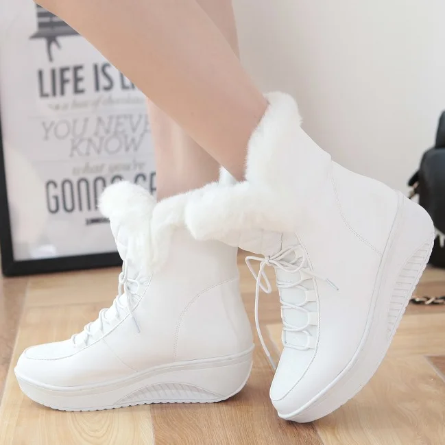 ENMAYLA размера плюс 35-44 новые зимние сапоги, женские ботильоны на танкетке со шнуровкой, белые, черные ботинки на платформе, теплые зимние женские сапоги с мехом
ENMAYLA размера плюс 35-44 новые зимние сапоги, женские ботильоны на танкетке со шнуровкой, белые, черные ботинки на платформе, теплые зимние женские сапоги с мехом