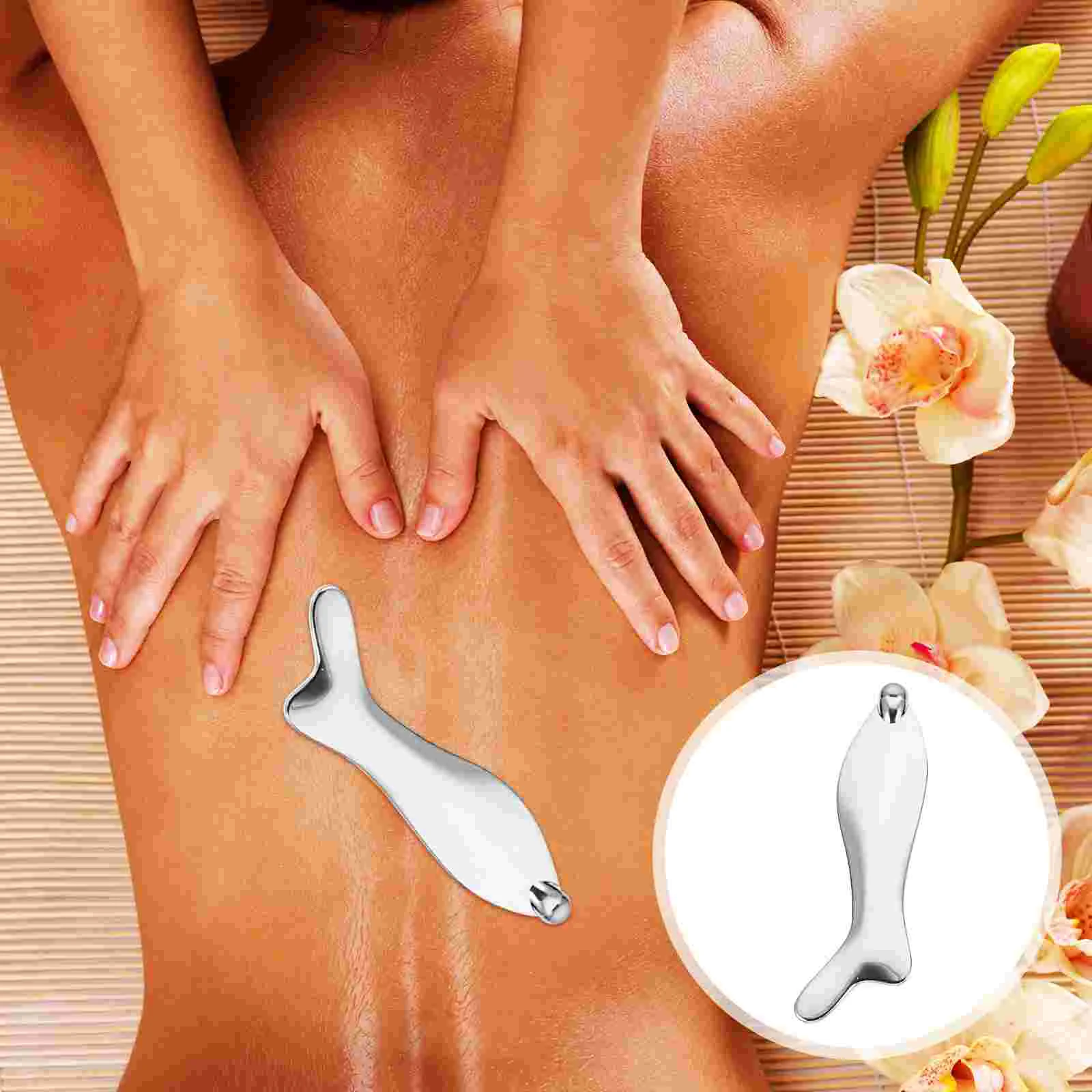 Body Derma Roller Fish-shaped Scraping Board Gua Massage Pat Scrape Skin Bat Tool Facial Plate
Body Derma Roller Fish-shaped Scraping Board Gua Massage Pat Scrape Skin Bat Tool Facial Plate