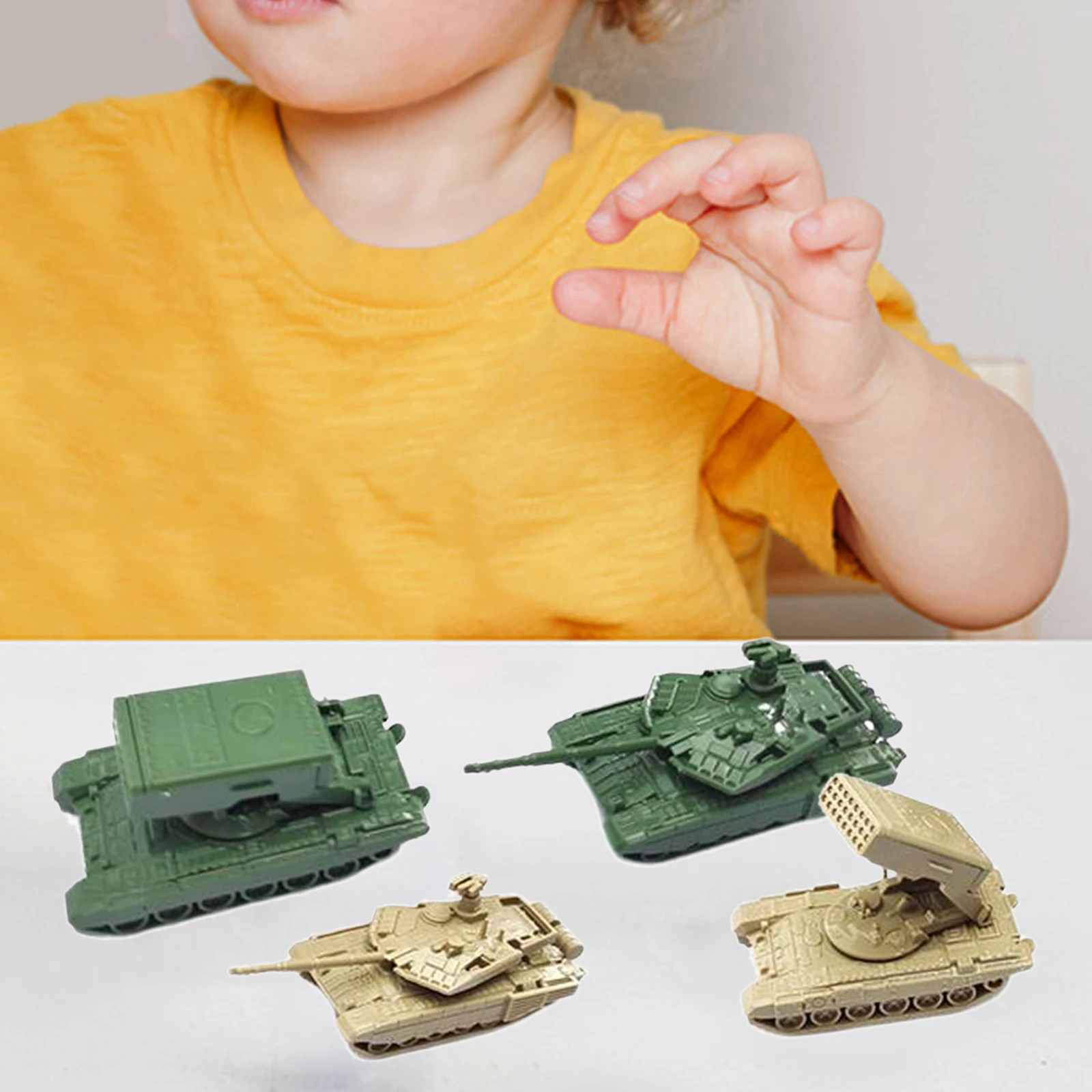 4x 1/144 Tank Rocket Launchers Model Collectables Education Toy Tabletop Decor Tank Assembled Model for Kids Gifts
4x 1/144 Tank Rocket Launchers Model Collectables Education Toy Tabletop Decor Tank Assembled Model for Kids Gifts
