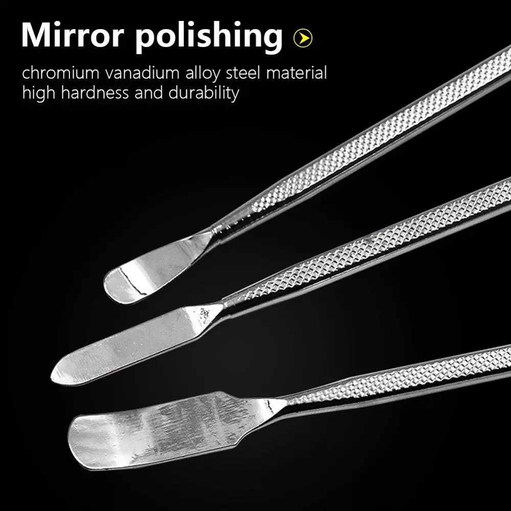 2023New 3pcs Universal Mobile Phone Repair Opening Tool Metal Spudger Kits Disassemble Crowbar Metal Steel Pry Phone Hand Tool S
2023New 3pcs Universal Mobile Phone Repair Opening Tool Metal Spudger Kits Disassemble Crowbar Metal Steel Pry Phone Hand Tool S